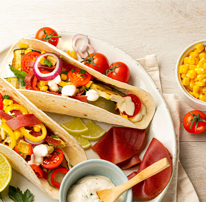 Summer bell peppers Tacos